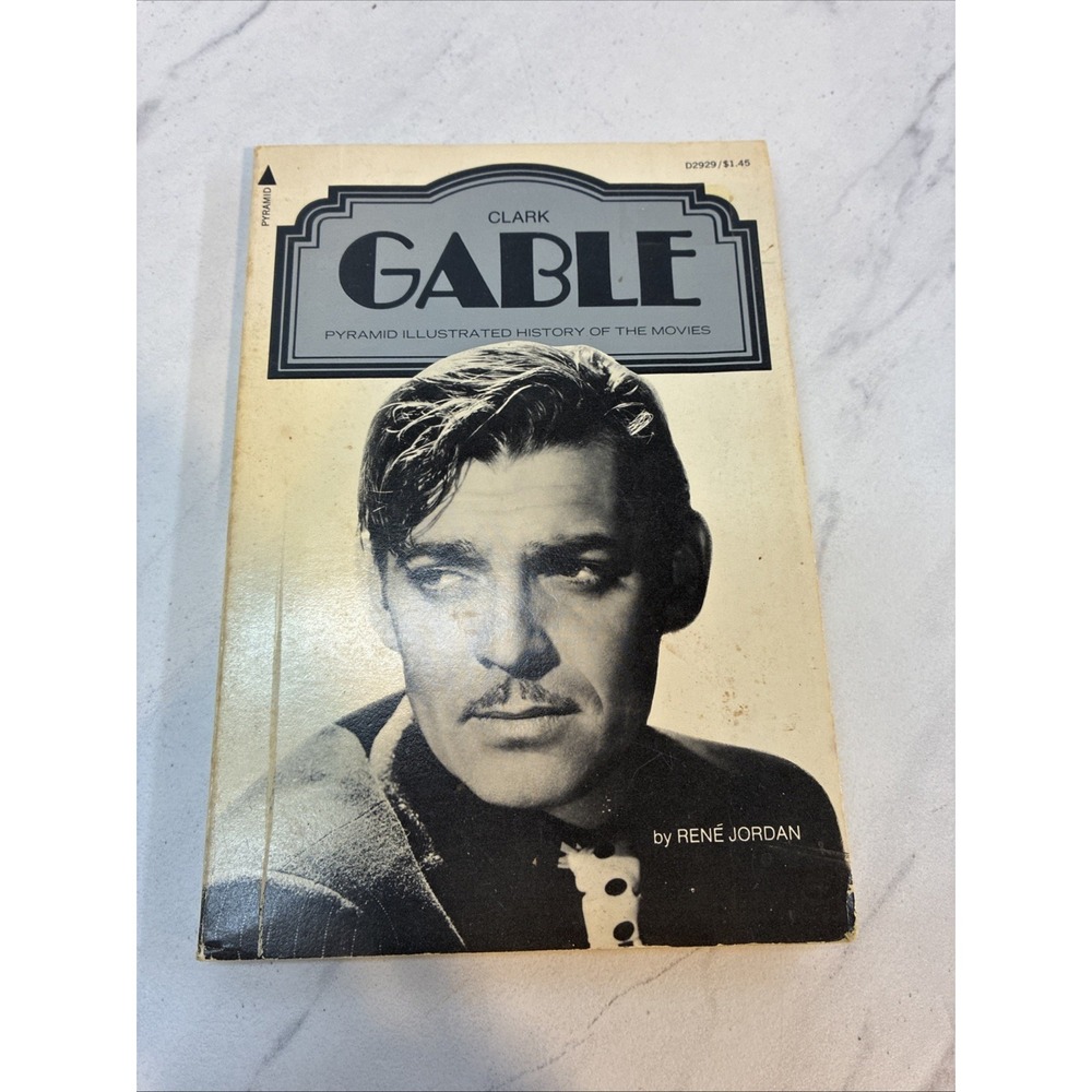 CLARK GABLE - Paperback by Rene Jordan